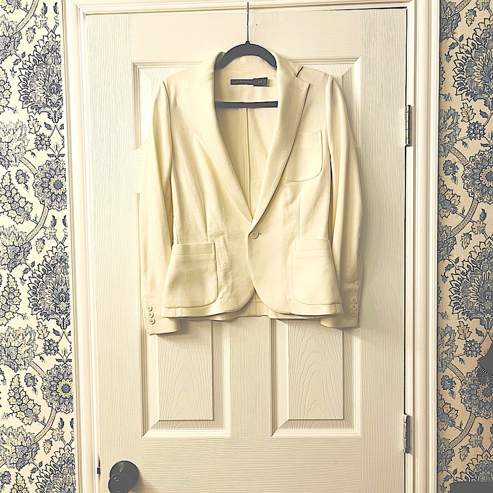 Polo Golf white cotton blazer. Size small